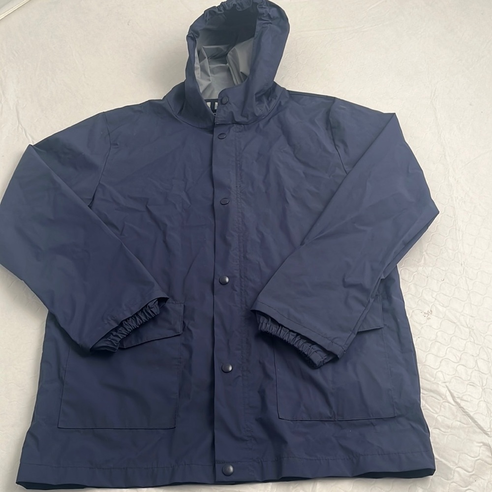 Pro Rainer navy vintage rain jacket M 10-12